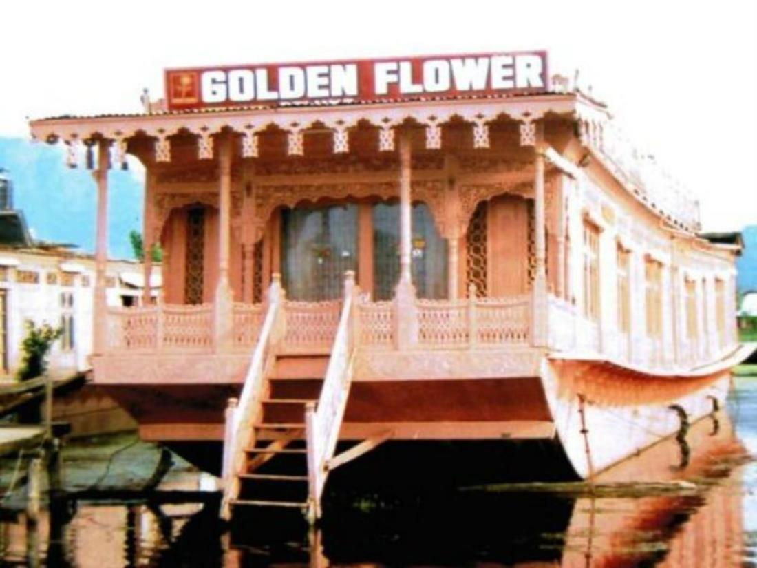 Golden Flower Heritage Houseboat Hotel Nagin Bagh ภายนอก รูปภาพ